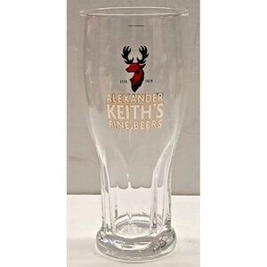 Alexander Keith India Pale Ale Beer Pint Glass Canada Nova Scotia